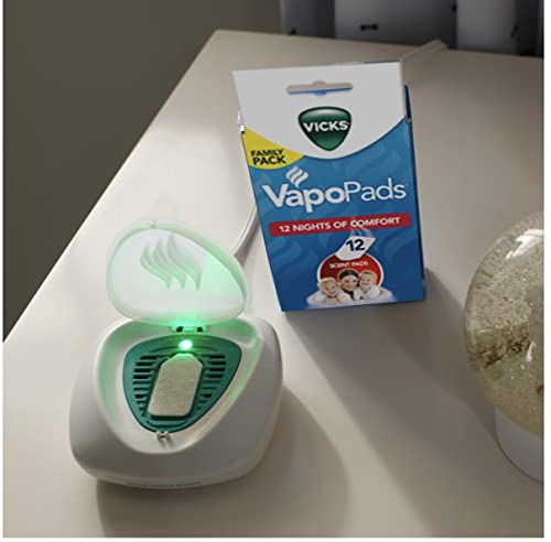 Buy now Vicks Waterless Menthol Vaporizer for Adults, 5 Pads at indiglob india