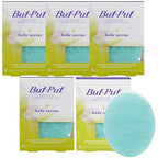 Buy now Buf-Puf Body Sponge, Bath Sponge, Dermatologist Developed, Cleanses Skin of Dirt, and Excess Oil, Reusable, Exfoliating, 5 Count at indiglob india