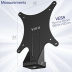 Buy now VIVO Quick Attach VESA Adapter Designed for HP Monitors 27er, 27es, 27ea, 25er, 25es, 24ea, 24es, 23er, 23es, 22er, 22es, 22f, 23f, 24f, 25f, 27f, 27fw VESA 75x75m and 100x100mm, MOUNT-HP27ER at indiglob india