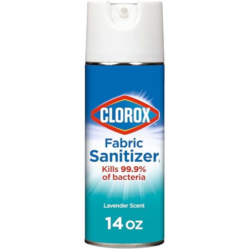 Buy now Clorox Fabric Sanitizer Aerosol Spray, Lavender Scent 14 Ounces at indiglob india