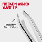 Buy now Revlon Multipurpose Hair Removal Tweezer, High Precision Slant Tip Tweezers for Men, Women & Kids, Stainless Steel (Pack of 1) at indiglob india