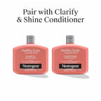 Buy now Neutrogena Exfoliating Healthy Scalp Clarifying Shampoo for Oily Hair & Scalp, Pink Grapefruit pH-Balanced Anti-Residue Formula Adds Shine, Sulfate, Paraben & Phthalate-Free, Color-Safe, 12 Fl Oz at indiglob india