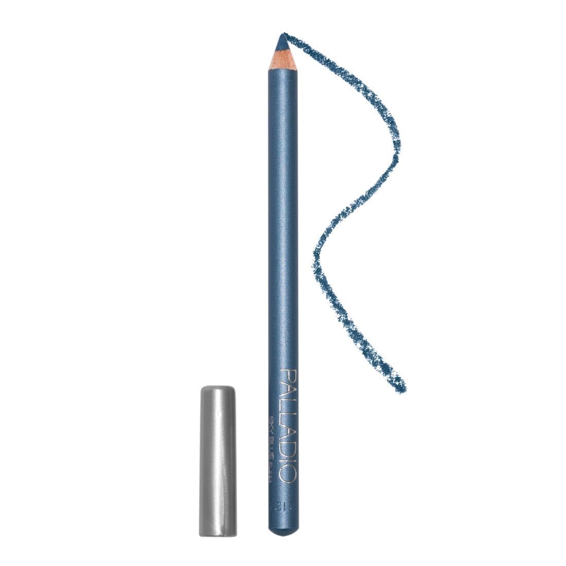 Buy now Palladio Wooden Eyeliner Pencil, Thin Pencil Shape, Easy Application, Firm yet Smooth Formula, Perfectly Outlined Eyes, Contour and Line, Long Lasting, Rich Pigment, Black Sky Blue at indiglob india