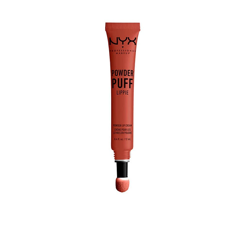 Buy now NYX PROFESSIONAL MAKEUP Powder Puff Lippie Lip Cream, Liquid Lipstick - Teacher's Pet (Orange Brown) at indiglob india