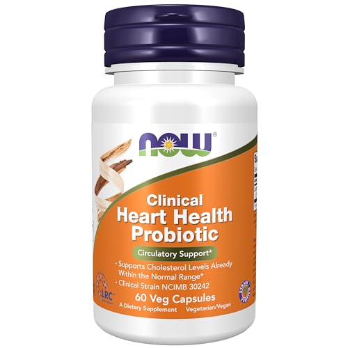 Buy now Now Foods Clinical Heart Health Probiotic - 60 Veg Capsules at indiglob india