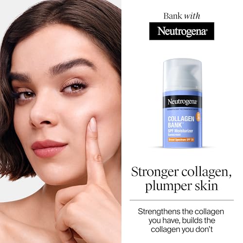 Buy now Neutrogena Collagen Bank Face Moisturizer with SPF 30 Sunscreen, Larger Size Anti-Aging Face & Neck Collagen Cream, Micro-Peptide, Support & Defend SkinÆ’??s Natural Collagen, 2.7 fl oz at indiglob india