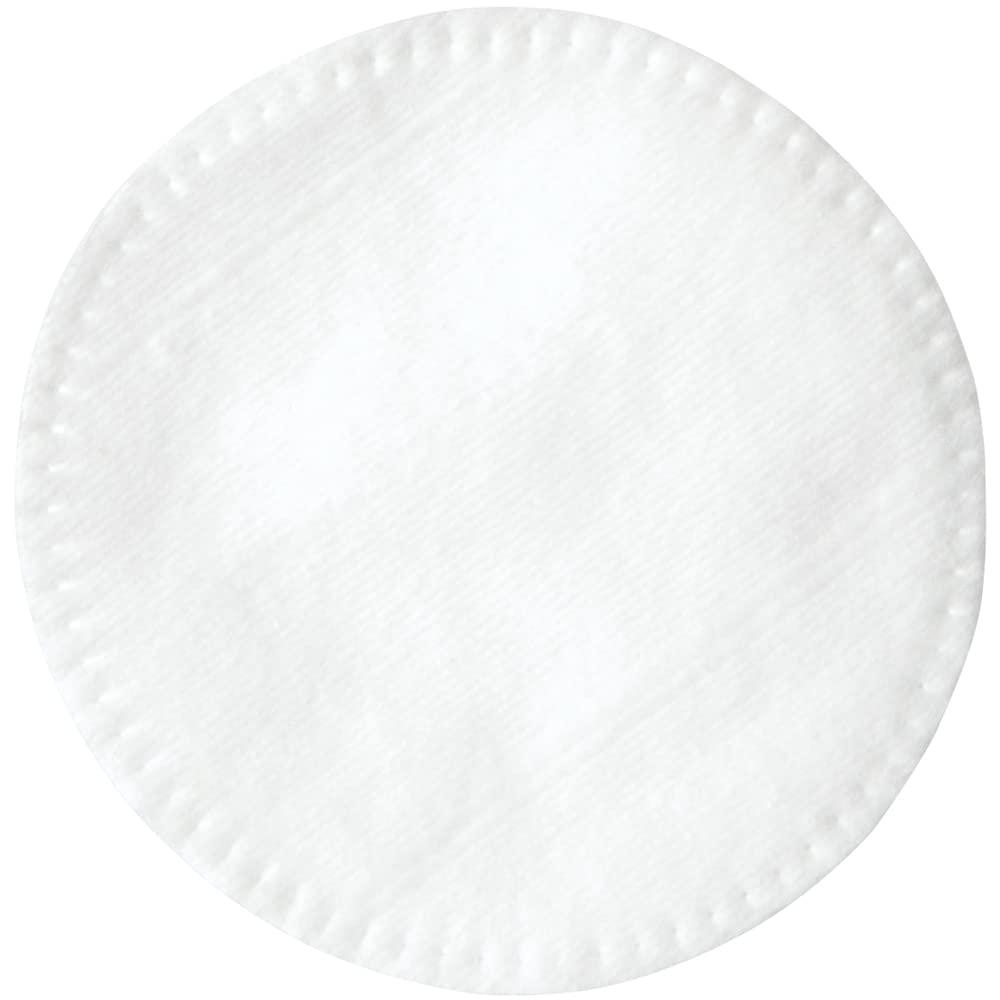 ForPro Pure & Natural Stitched Cotton Rounds for Face (400-Count), 100% Pure Cotton Makeup Remover Pads, Hypoallergenic, Lint-Free, Vegan & Cruelty-Free, Pack of 4-100 Cotton Pads