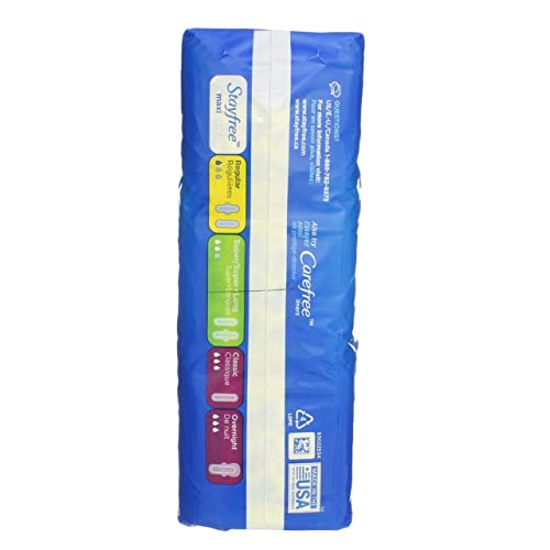 Buy now Stayfree Reg Maxi Pad 24c Size 24ct Stayfree Regular Maxi Pad 24ct at indiglob india