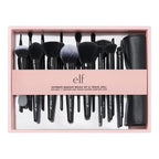 Buy now e.l.f. Ultimate Makeup Brush Set & Travel Roll, 17-Piece Brush Kit, Brushes For Eyeshadow, Foundation, Powder, Concealer & more, Vegan & Cruelty-Free at indiglob india