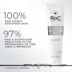 Buy now RoC Retinol Correxion Deep Wrinkle Serum Facial Cleanser with Niacinamide for Anti-Aging & Fine Lines, Makeup Remover, Ophthalmologist Tested Skin Care, 6 oz at indiglob india