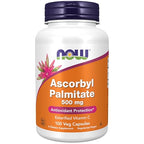 Buy now NOW Supplements, Ascorbyl Palmitate 500 mg, Esterified Vitamin C, Antioxidant Protection*, 100 Veg Capsules at indiglob india
