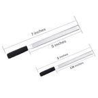 2PCS Stainless Steel Heavy Duty Metal Toe Nail Files for Thick Nails