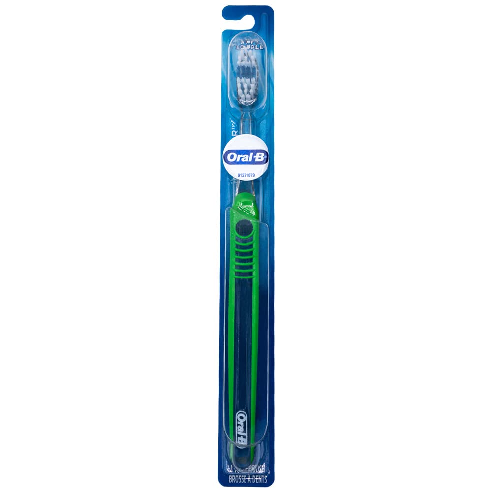 Oral-B Indicator Toothbrush Flat Trim, Compact Head 30, Soft - Pack of 6