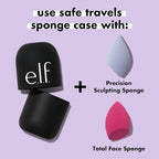 Buy now e.l.f. Safe Travels Sponge Case, On-The-Go, Breathable Beauty Sponge Protection From Dirt & Grimes, Durable Silicon Holder, Vegan & Cruelty-Free at indiglob india