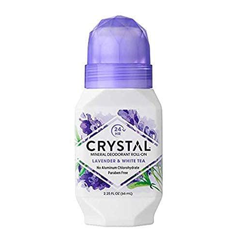 Buy now CRYSTAL Deodorant Mineral Deodorant Roll-On, Lavender & White Tea 2.25 oz (Pack of 5) SG_B002F8I8VS_US at indiglob india