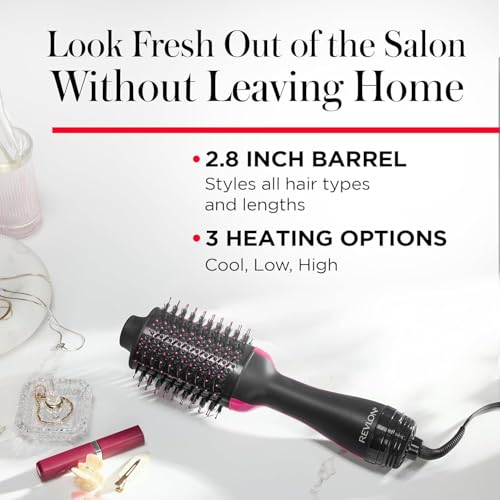 Buy now REVLON 1100 Watt 3 Heat 2 Speed Pro Collection One Step Ionic Hair Dryer and Volumizer at indiglob india