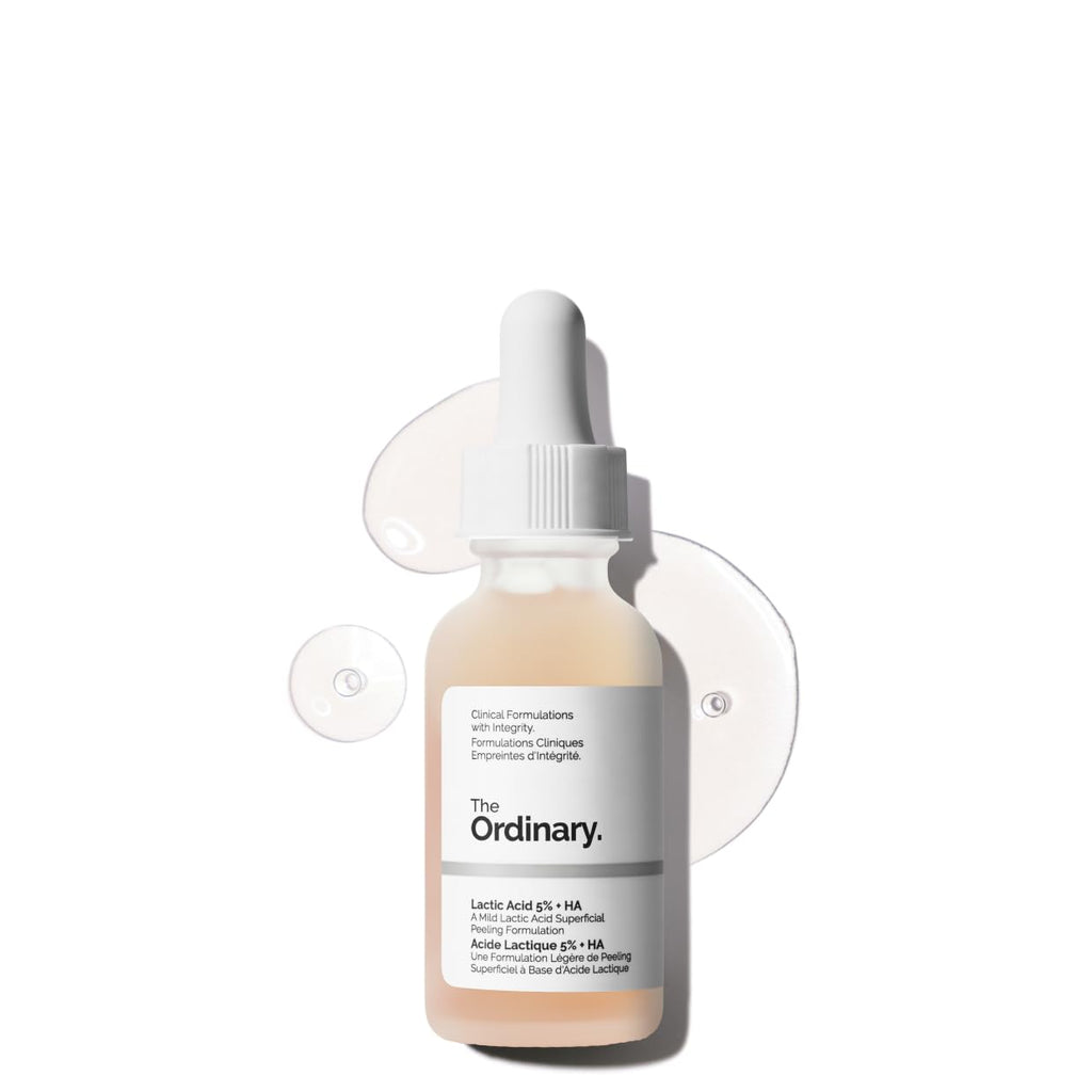 Buy now The Ordinary Lactic Acid 5% + Hyaluronic Acid 2%, Gentle Exfoliating Serum for Smoother Skin 1 Fl Oz (Pack of 1) at indiglob india