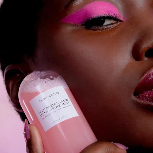 Buy now Glow Recipe Watermelon Glow Facial Spray + Hydrating Mist - Ultra-Fine Face Mist with Hyaluronic Acid + Hibiscus AHA to Refresh Dry Skin & Enhance Dewy Makeup - Suitable for All Skin Types (75ml) at indiglob india