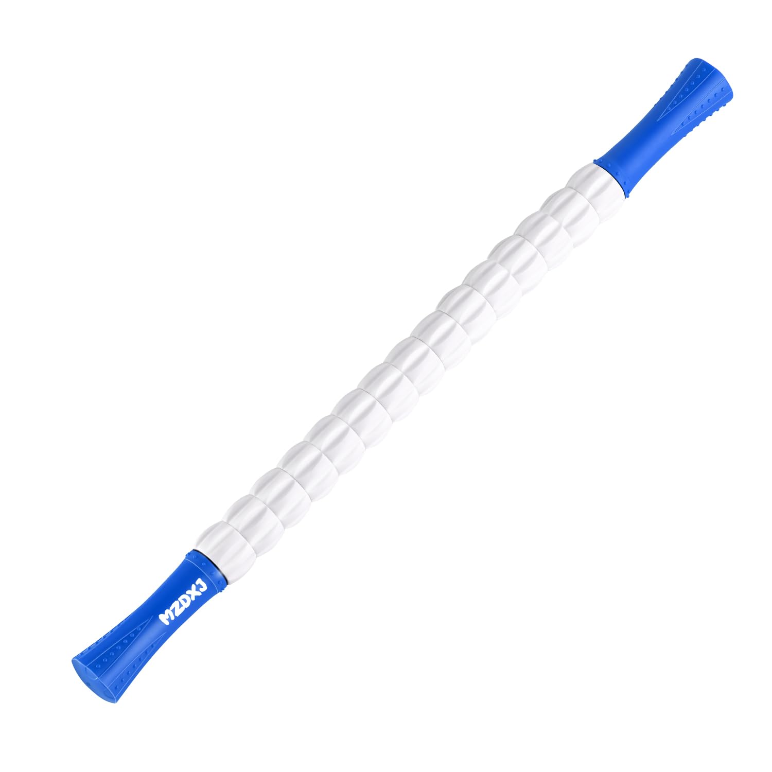 Buy now Muscle Roller Massage Roller Stick- Deep Tissue Fascia Blaster for Myofascial Pain Relief, Lymphatic Drainage & Body Sculpting, Handheld Physical Therapy & Recovery Tool (Black White-24 inch) at indiglob india