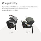 Buy now UPPAbaby Extra Aria Car Seat Base/Compatible with Aria Infant Car Seats/SmartSecure Installation with Load Leg at indiglob india