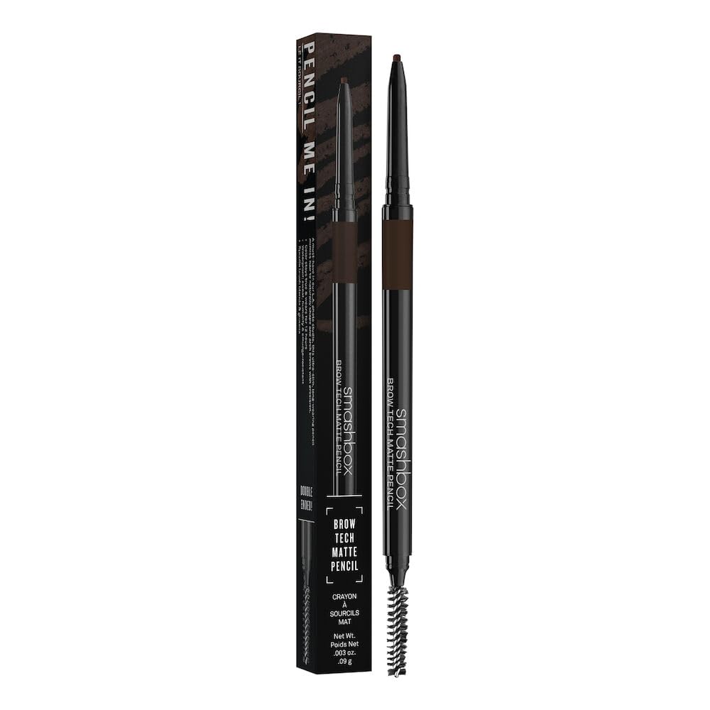 Buy now Smashbox Brow Tech Matte Eyebrow Pencil | Waterproof, Smudge Proof + Long Lasting Brow Pencil with Spoolie Brush at indiglob india