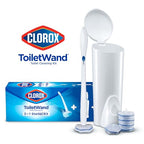 Buy now CLOROX ToiletWand Toilet Bowl Cleaner- Toilet Brush, Storage Caddy and 16 Disinfecting Refill Heads at indiglob india