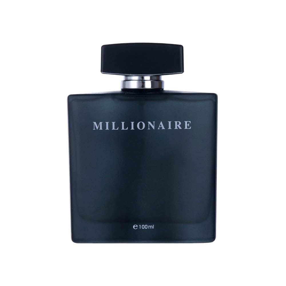 Buy now PERFUME&BEAUTY New Perfume Eau de Parfume for Men, 3.4 oz Spray Parfume for Men 100 ML- Black Millionaire 3.4 Fl Oz (Pack of 1) Cinnamon,Orange,Peppermint at indiglob india