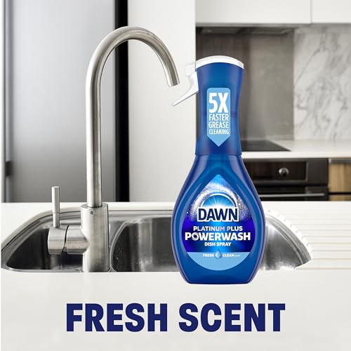 Buy now Dawn Platinum Powerwash Dish Spray, Dish Soap, Fresh Scent, 16 Fl Oz at indiglob india