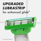 Buy now Gillette Mach3 Sensitive Razors for Men, 1 Handle, 5 Blade Refills, Designed for Sensitive Skin at indiglob india