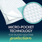 Buy now Goodnites Disposable Bed Pads/Bed Mats for Bedwetting, 2.4 x 2.8 ft, 36 Ct (4 Packs of 9) at indiglob india