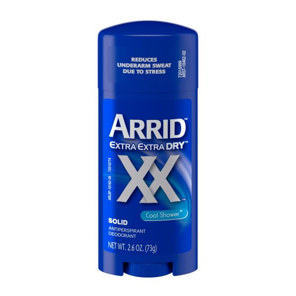Buy now Arrid XX Extra Extra Dry Solid Antiperspirant Deodorant, Cool Shower, 2.6 oz. (Pack of 2) at indiglob india