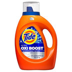 Buy now Tide Ultra Oxi Boost Liquid Laundry Detergent, 117 fl oz, 83 Loads, Advanced Stain Remover, Laundry Detergent Liquid with Extra Oxi Power at indiglob india