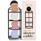 Buy now Kitsch Hanging Shower Caddy with Suction Cup ƒ?? Self-Draining Bar Soap Holder & Shower Caddy for Shampoo Bars, Conditioner Bars & Soap ƒ?? Rust Proof, Eco-Friendly, Wall Mount or Free-Standing Organizer at indiglob india