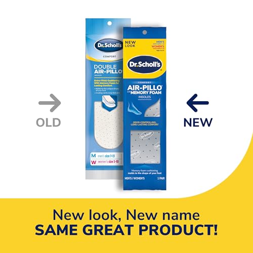 Buy now Dr. Scholls Air-Pillo Double Insoles Unisex (2 Pack) at indiglob india