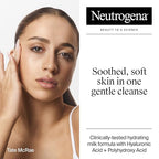 Buy now Neutrogena Hydro Boost Face Wash Soothing Milk Cleanser, Fragrance Free Hydrating Facial Cleanser With Hyaluronic Acid, Sensitive Skin Face Wash & Makeup Remover, 7.8 Fl Oz at indiglob india