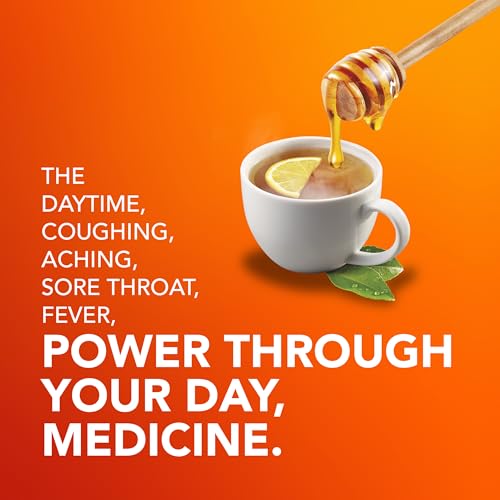 Buy now Vicks DayQuil & NyQuil Hot Remedy Cold & Flu Powder Mix, Over-The-Counter Medicine, Value Pack, Fast Relief for Headache, Fever, Sore Throat, Minor Aches and Pains, and Cough, 16 Packets at indiglob india