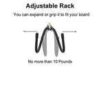 Buy now YYST Skateboard Wall Mount Skateboard Wall Hanger Storage Rack Flexible Hanger - Fit Cruiser Boards, Skateboards, Penny Boards, Longboards,etc- W Style - No Board -2/PK at indiglob india