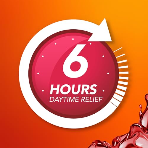 Buy now Vicks DayQuil Intense Flu Liquid, Over-The-Counter Medicine, Multi-Symptom, Powerful Daytime Relief for Body Aches, Fever, Headache, Sore Throat, and Cough, 6 Hour Relief, Cherry Flavor, 12 FL OZ at indiglob india