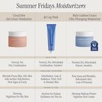 Buy now Summer Fridays Rich Cushion Face Cream - Ultra Plumping Barrier Repair Cream + Makeup Primer - Infuses Skin with Rich Hydration from Glycerin + Squalane - Non-Comedogenic + Fragrance-Free (1.69 Oz) at indiglob india