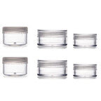Buy now ALINK 16pcs Travel Size Toiletry Bottles Set, Tsa Approved Clear Cosmetic Makeup Liquid Containers with Zipper Bag at indiglob india