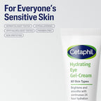Buy now Cetaphil Hydrating Eye Gel-Cream, With Hyaluronic Acid, 0.5 Fl oz, Brightens and Smooths Under Eyes, 24 Hour Hydration for All Skin Types, (Packaging May Vary) at indiglob india
