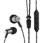 Buy now V-Moda Forza Metallo in-Ear Headphones with 3-Button Remote & Microphone - Apple Devices, Gunmetal Black at indiglob india