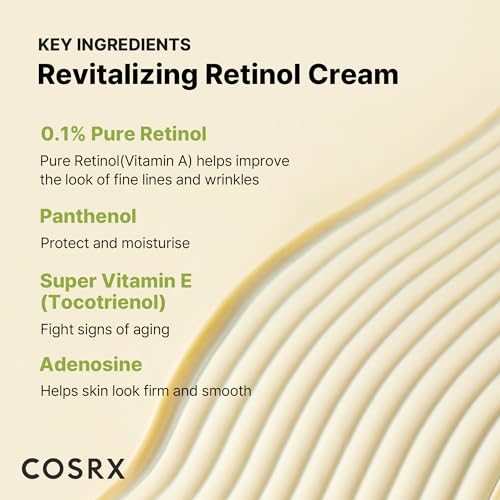 Buy now COSRX Retinol 0.1% Cream, 0.67 Oz, Anti-aging Eye & Neck Cream with Retinoid Treatment to Firm Skin, Reduce Wrinkles, Fine Lines, Signs of Aging, Gentle Daily Korean Skin Care at indiglob india