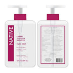 Buy now Native Hand Soap Set, Cherry & Vanilla Macaron and Coconut & Vanilla, Sulfate-Free, 13 Fl Oz, 2-Pack at indiglob india