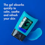 Buy now Gillette After Shave Gel for Men, Aftershave for Men, After Shave Lotion for Men, Calms, Soothes and Refreshes Sensitive Skin, Light Fragrance, 2.5 oz, Pack of 6, After Shave Cologne Men, Aftershave at indiglob india