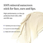 Buy now Supergoop! PLAY Mineral Stick SPF 50, 0.67 oz - On-the-Go Broad Spectrum Face Sunscreen - Water Resistant - Vegan at indiglob india