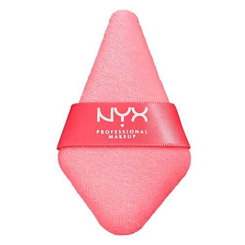 Buy now NYX PROFESSIONAL MAKEUP Wonder Setting Powder Puff Applicator, Soft, Reusable Triangle Powder Puff For Applying Loose Or Pressed Powders, Baking, and Brightening, 1 Count at indiglob india