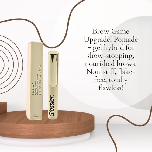Buy now Glossier Boy Brow Volumizing Eyebrow Gel-Pomade - Blond - Light-Medium Blond at indiglob india