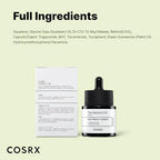 Buy now COSRX Retinol 0.5 Oil, Anti-aging Serum with 0.5% Retinoid Treatment for Face, Reduce Wrinkles, Fine Lines, Gentle Skincare for Day & Night, Not Tested on Animals, Korean Skin Care at indiglob india