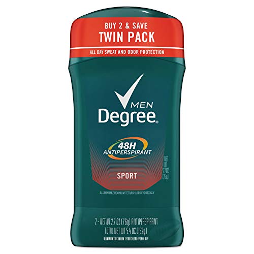 Buy now Degree Men Dry Protection Antiperspirant Sport 2.7 oz, 2 pk(Pack of 6) at indiglob india